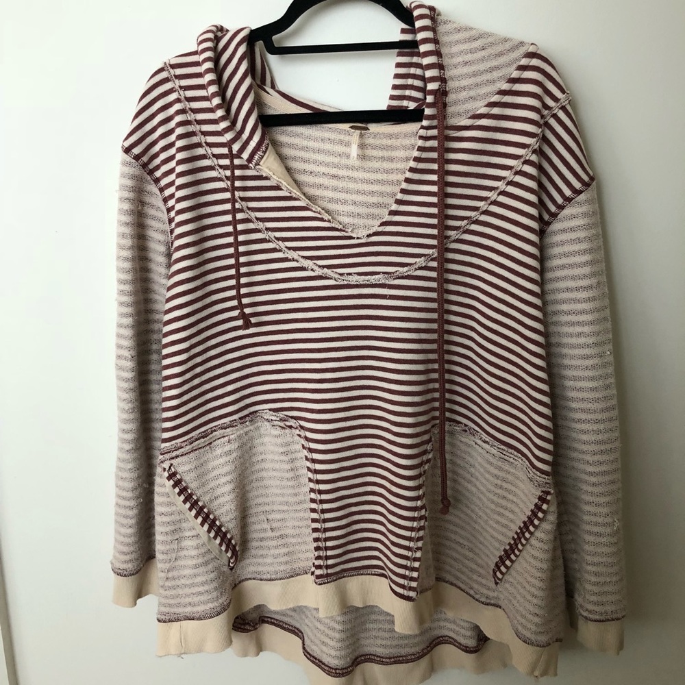 Striped hoodie sweatshirt super comfy!!!